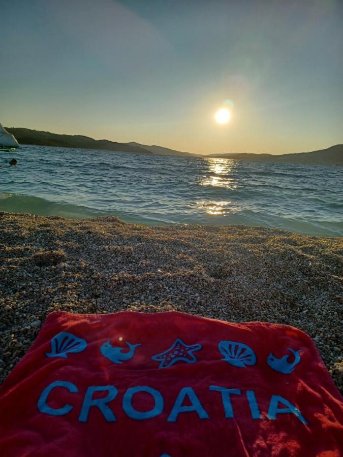 Apartment Adria Relax With Private Heated Pool Trogir Exterior foto