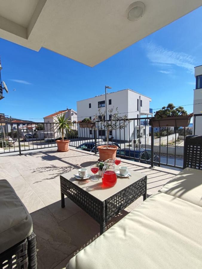 Apartment Adria Relax With Private Heated Pool Trogir Exterior foto